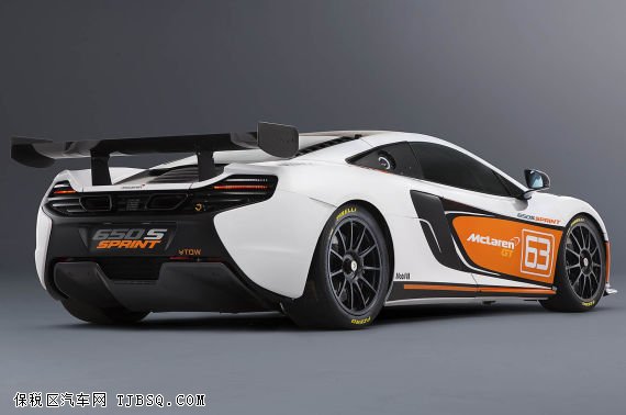 迈凯轮650S Sprint全球首发 售价约合204.5万