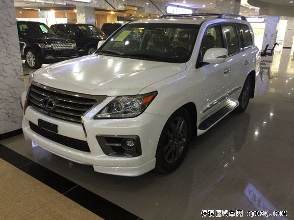 2014款雷克萨斯LX570中东版顶配 白外棕内现车142万