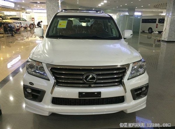 2014款雷克萨斯LX570中东版顶配 白外棕内现车142万