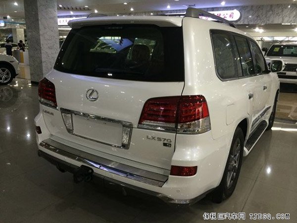 2014款雷克萨斯LX570中东版顶配 白外棕内现车142万