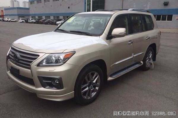 2015款雷克萨斯LX570中东版顶配 金色现车特惠135万