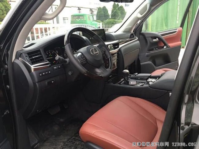 2017款雷克萨斯LX570加规版 八座现车天津港特卖