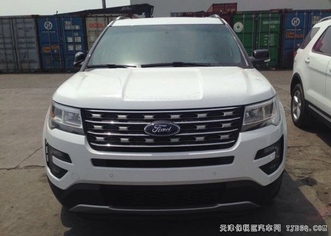 2017款福特探险者七座SUV 2.3T现车热销优惠走俏