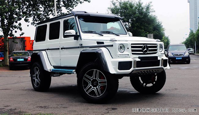 2017款奔驰G500 4x4版全地形越野 22轮/三把锁现车398万