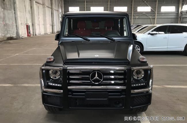 17款奔驰G550加规版 Designo真皮/19AMG熏黑轮现车183万