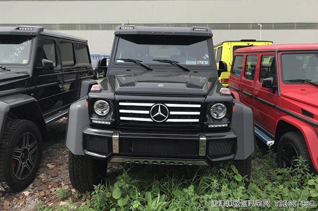 18款奔驰G550 4x4美规版 22轮/金属漆/Designo现车347万