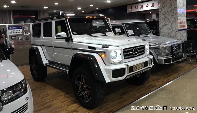 18款奔驰G550 4x4美规版 三差速锁/22轮/天窗现车330万