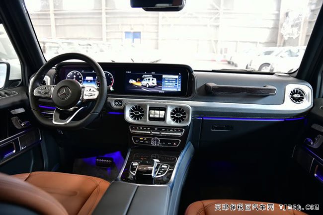 2019款奔驰G550美规版 20轮/天窗/雷测/内饰包现车203万