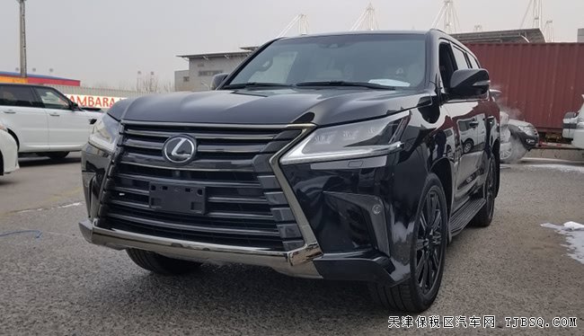 2019款雷克萨斯LX570加规版 黑耀版21轮/雷测现车147万